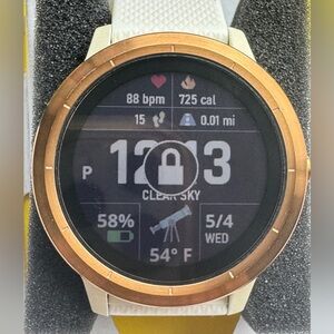 Garmin Vívoactive 3 GPS Smartwatch. Rose Gold with 2 Extra Bands!